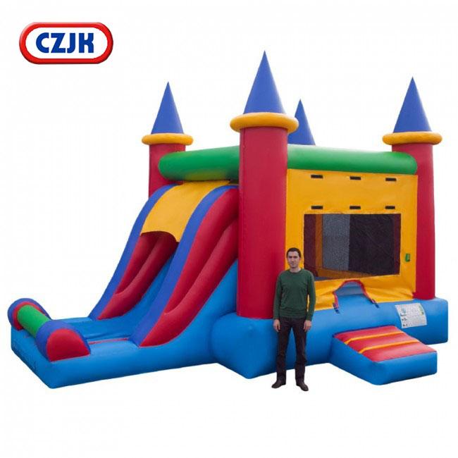 Entfernbare PVC-Triple Play Moonwalk-doppeltes Dia-kombinierte 3 Jahre Garantie-