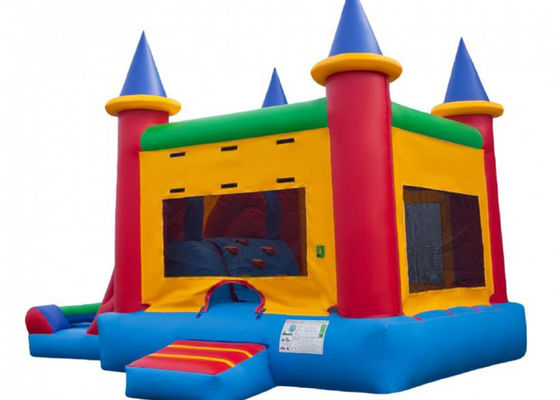 Removable PVC Triple Play Moonwalk Double Slide Combo 3 Years Warrenty